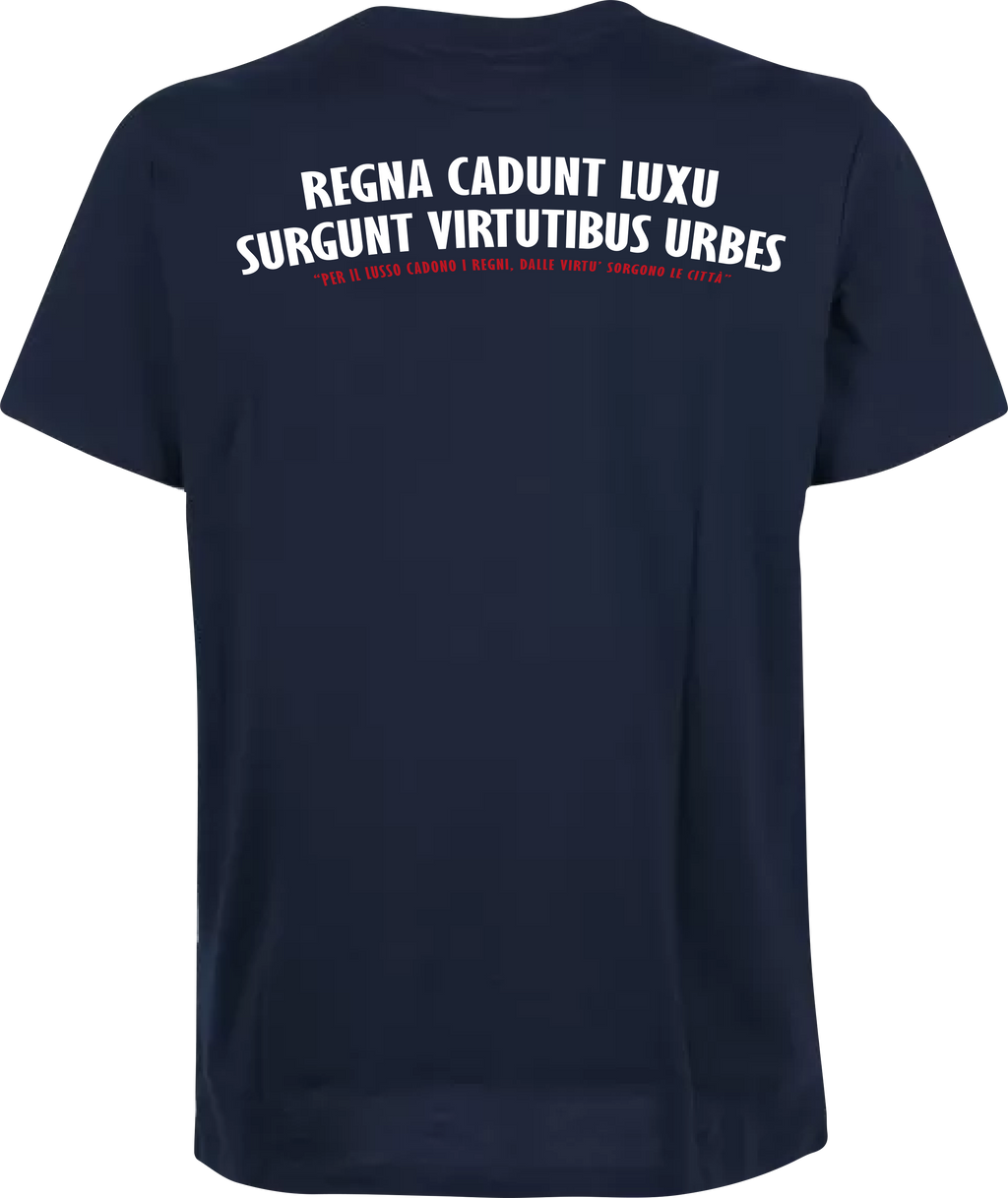 REGNA CADUNT LUXU, SURGUNT VIRTUTIBUS URBES (Fronte / Retro)