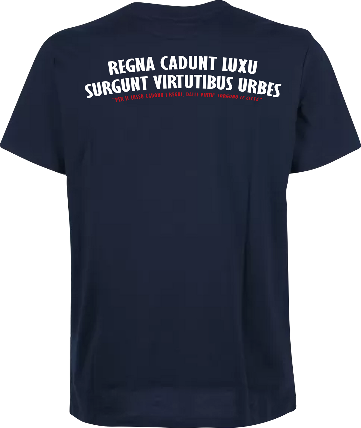 REGNA CADUNT LUXU, SURGUNT VIRTUTIBUS URBES (Fronte / Retro)