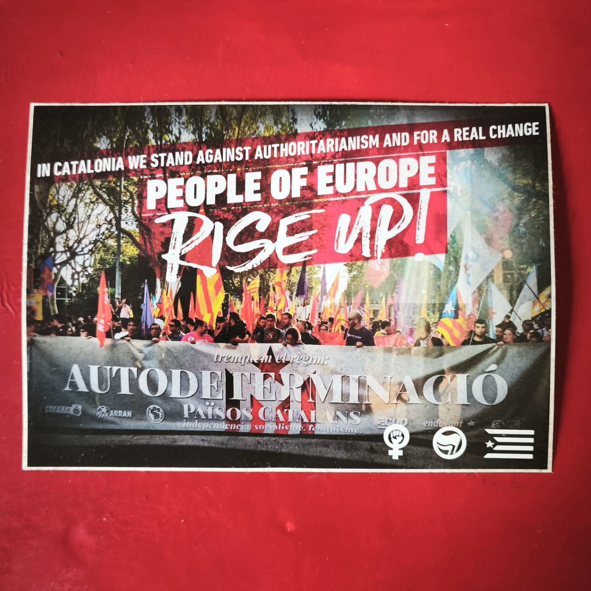 PEOPLE OF EUROPE, STAND UP