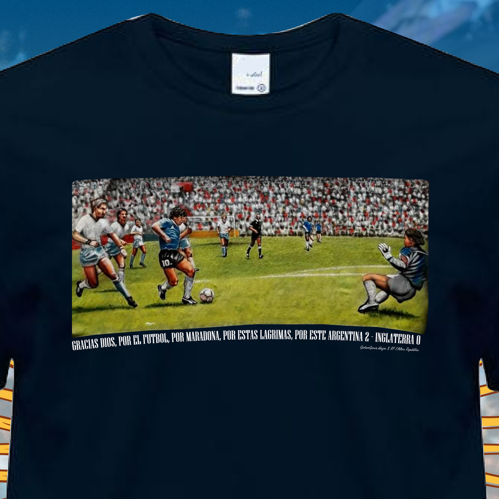 Gracias Dios por el Futbol, por MARADONA, por estas lagrimas.